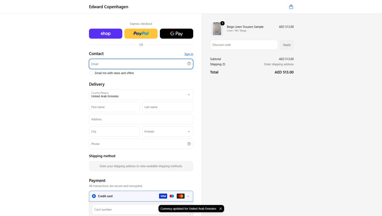 Payment Routing across international markets